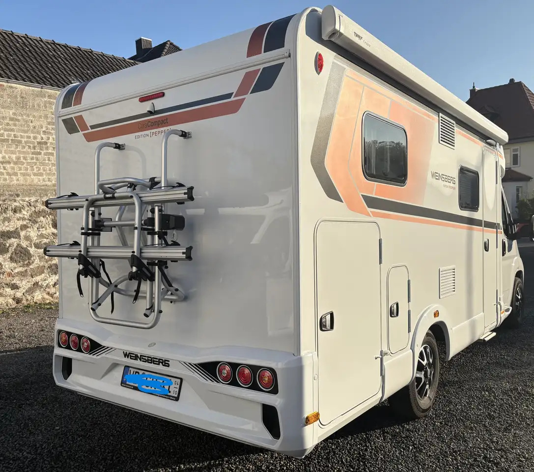 Half integraal camper Weinsberg CaraCompact 600 MEG PEPPER