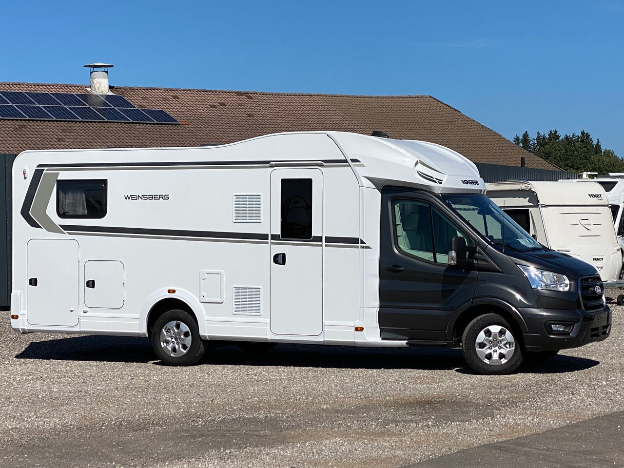 Half integraal camper Weinsberg CaraSuite 700 MEG, Automatik, AHK, Hubbett