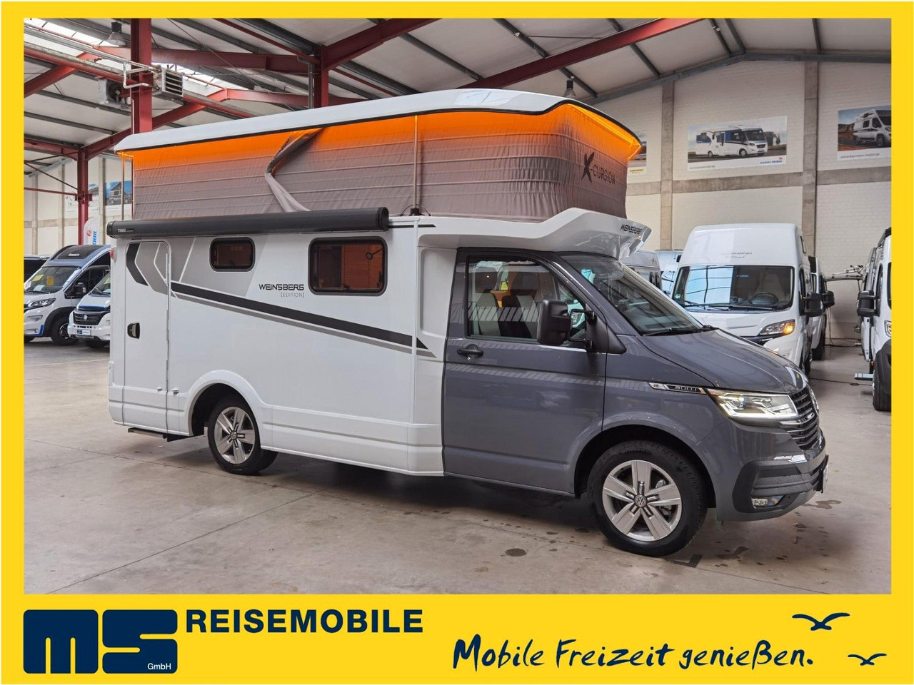 Half integraal camper Weinsberg X-CURSION CUV 500 LT PEPPER EDITION / 150PS-DSG