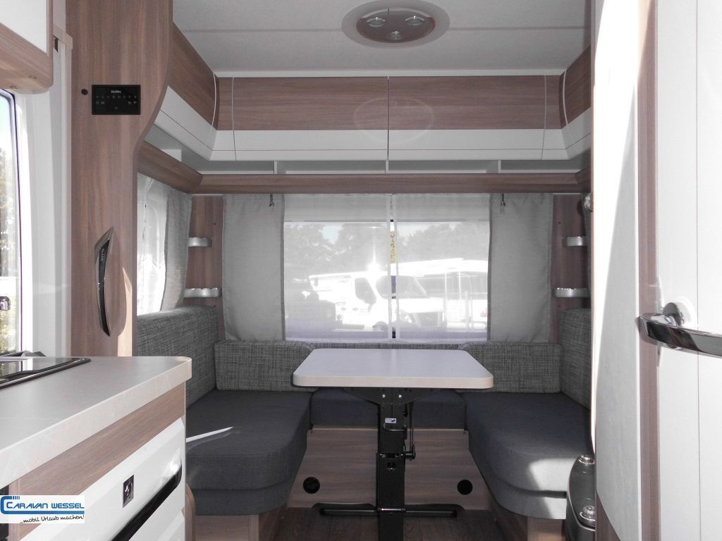 Nieuw Caravan Hobby OnTour 460 DL MARKISE AUTARK BUGFENSTER uvm+: afbeelding 8