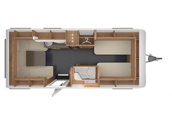Nieuw Caravan Tabbert Da Vinci 540 E IC-Line Sondermodell 2023 mit ATC: afbeelding 2