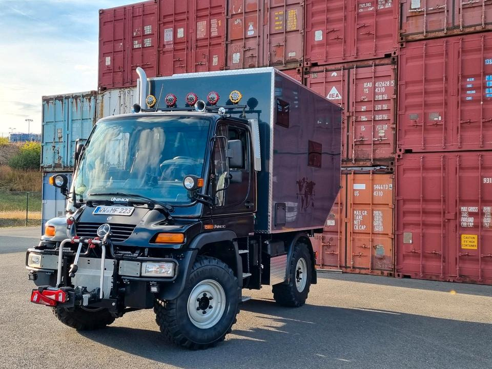 Camper Unimog U300 Wohnmobil Camper Mercedes-Benz 405 U 300 400 Expeditionsfahrzeug Expeditionsmobil