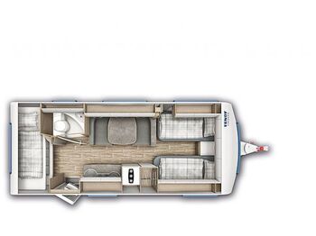 Nieuw Caravan Wohnwagen Fendt Bianco Activ 550 KMG: afbeelding 1