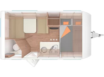 Nieuw Caravan Wohnwagen Weinsberg CaraOne 390 QD: afbeelding 1