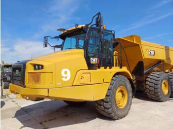 Kiepwagen met knikbesturing CATERPILLAR