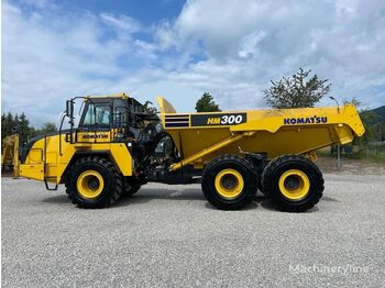 Kiepwagen met knikbesturing KOMATSU