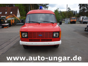 FORD Transit Feuerwehr - Oldtimer Baujahr 1980 Ludwig-Ausbau 6-Sitze Seitentüren - Brandweerwagen: afbeelding 2