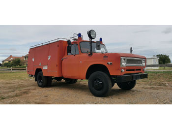Brandweerwagen GMC IHC International 1310 Firetruck Feuerwehr Oldi: afbeelding 1