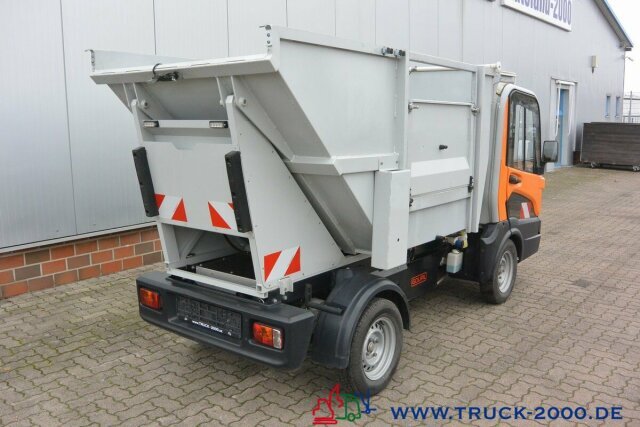 Vuilniswagen, Elektrische vrachtvoertuig Goupil Elektro / Benzin Hybrid Müll-Gehweg Reinigung: afbeelding 14