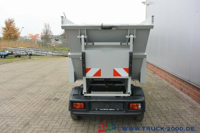 Vuilniswagen, Elektrische vrachtvoertuig Goupil Elektro / Benzin Hybrid Müll-Gehweg Reinigung: afbeelding 4
