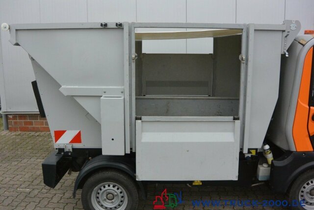 Vuilniswagen, Elektrische vrachtvoertuig Goupil Elektro / Benzin Hybrid Müll-Gehweg Reinigung: afbeelding 2