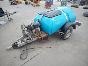  2016 Bowser Supply Single Axle Plastic Water Bowser, Yanmar Pressure Washer - Hogedrukreiniger