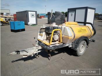  Brendon Bowsers Single Axle Plastic Water Bowser, Yanmar Pressure Washer - Hogedrukreiniger