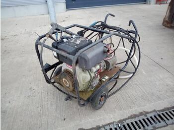  Pressure Washer, Hose & Lance, Yanmar Engine - Hogedrukreiniger