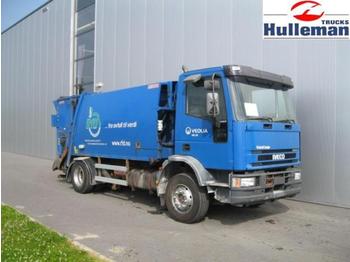 Vuilniswagen voor het vervoer van afval Iveco EUROCARGO 150E24 4X2 MANUEL HYDR. MULLWAGEN EURO: afbeelding 1
