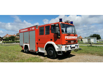 Brandweerwagen Iveco Feuerwehr 4x4  3 Sperren Wassertank Autobomba: afbeelding 1