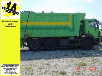 Voor het vervoer van afval Mercedes-Benz 2527 L 6x2/4 Umleerer-FAUN 20/901E Hecklader: afbeelding 1