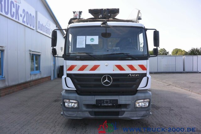 Vuilniswagen voor het vervoer van afval Mercedes-Benz Axor 2529 Faun Überkopf Frontlader 25 m³ 1.Hand: afbeelding 4