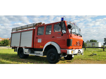 Brandweerwagen Mercedes-Benz Feuerwehr 1222 4x4 TLF 2500l Autobomba: afbeelding 1
