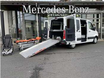 Ambulance Mercedes-Benz Sprinter 214 CDI 7G Krankentransport Trage+Stuhl: afbeelding 1