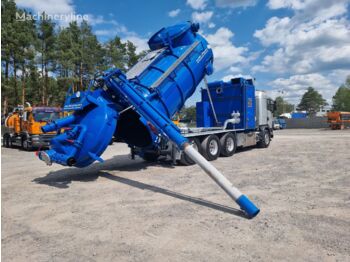 Vacuümwagen SCANIA V8 480 EuroVacman Vacuum suction-blower charger Saugbagger: afbeelding 1