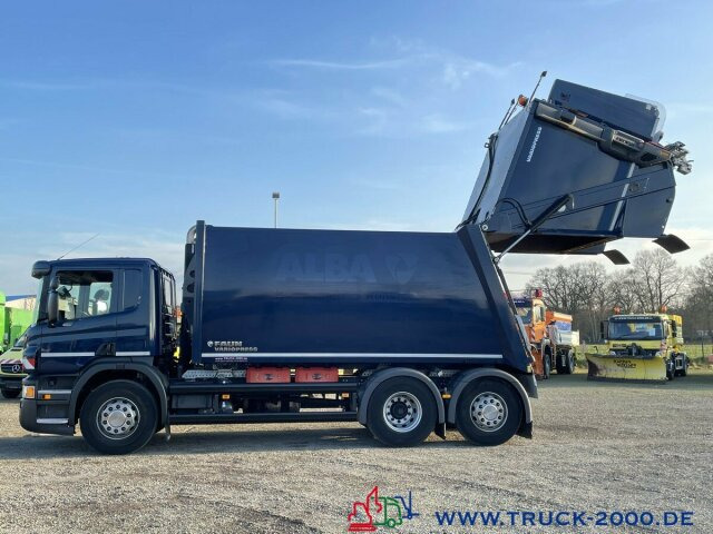 Vuilniswagen voor het vervoer van afval Scania P320 6x2 Faun Variopress 22m³+Zoeller Schüttung: afbeelding 11