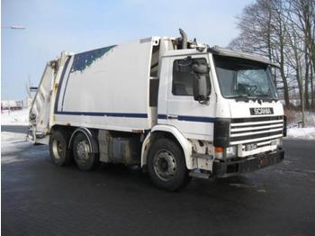 Voor het vervoer van afval Scania P93.220 6X2 MANUAL EURO 1: afbeelding 1