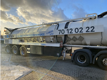 Scania R470 6X2/4 ADR Tanker with 3 chambers,For hazardous material - Vacuümwagen: afbeelding 5