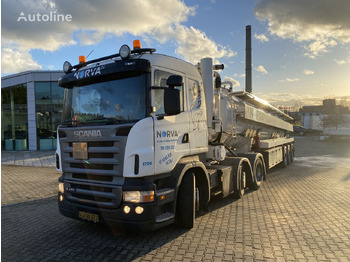 Scania R470 6X2/4 ADR Tanker with 3 chambers,For hazardous material - Vacuümwagen: afbeelding 1