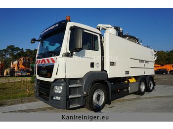 Vacuümwagen MAN TGS 26.460 Wiedemann SUPER 2000