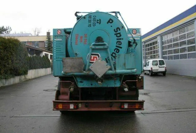 Vacuümwagen Mercedes-Benz ASSMANN SAUG SPÜL A3 TANK +KOMBIFZ f. Diesel/ Heizöl