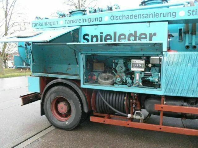 Vacuümwagen Mercedes-Benz ASSMANN SAUG SPÜL A3 TANK +KOMBIFZ f. Diesel/ Heizöl