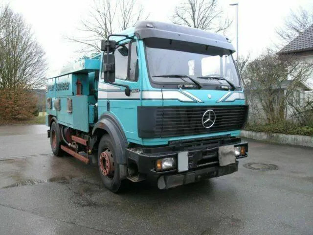 Vacuümwagen Mercedes-Benz ASSMANN SAUG SPÜL A3 TANK +KOMBIFZ f. Diesel/ Heizöl