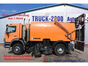 Veegwagen Faun 1828 Faun Viajet 7 Besen R/L + Saugen & Sprühen