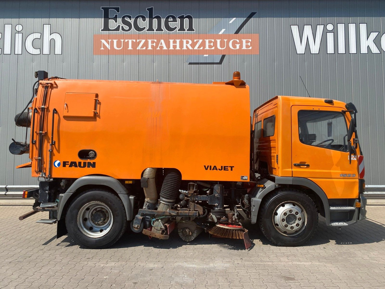 Veegwagen Mercedes-Benz Atego 1523| Faun Viajet 6R*Klima*manuell*1.Hand!