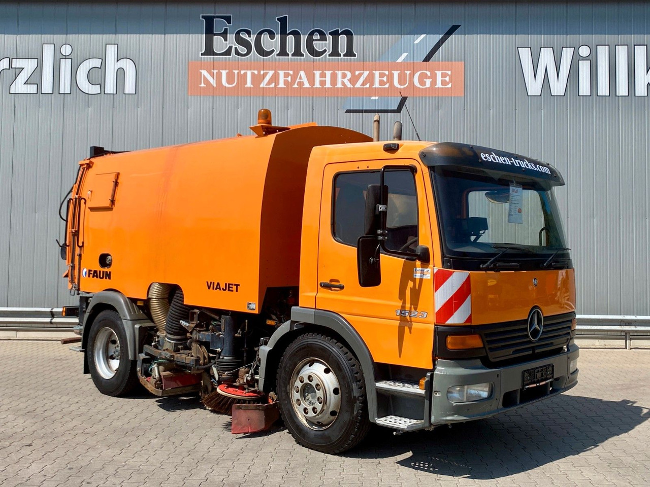 Veegwagen Mercedes-Benz Atego 1523| Faun Viajet 6R*Klima*manuell*1.Hand!