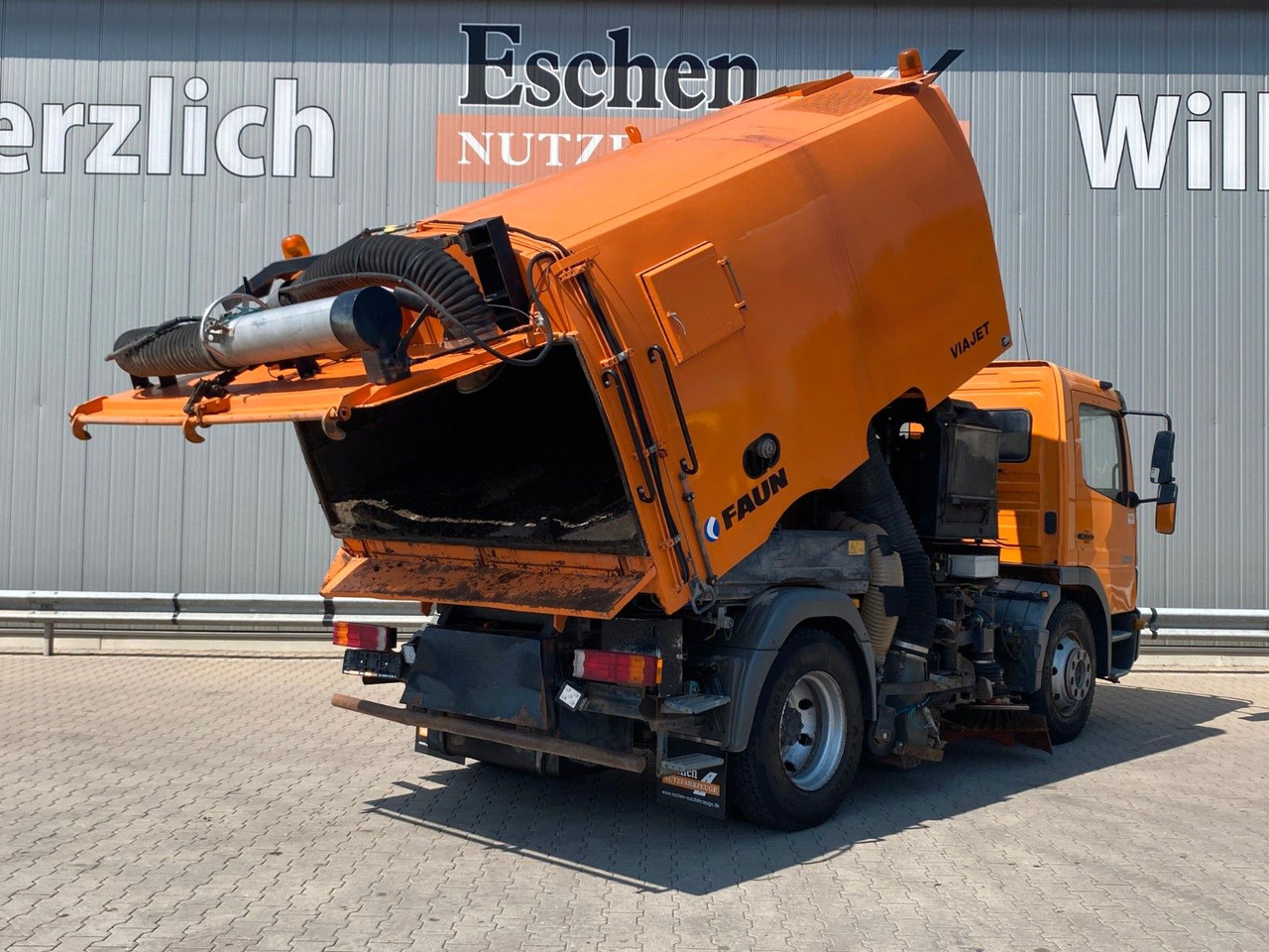 Veegwagen Mercedes-Benz Atego 1523| Faun Viajet 6R*Klima*manuell*1.Hand!