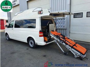 Ambulance Volkswagen T5 Krankentransport inkl Trage Rollstuhl Scheckh: afbeelding 1