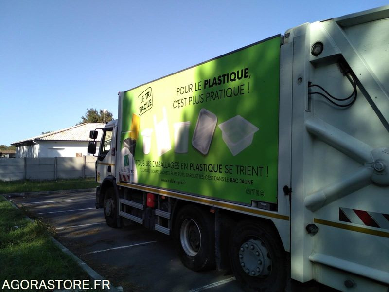 Vuilniswagen BOM 26T RENAULT - 139528km - 18M3 - 2019