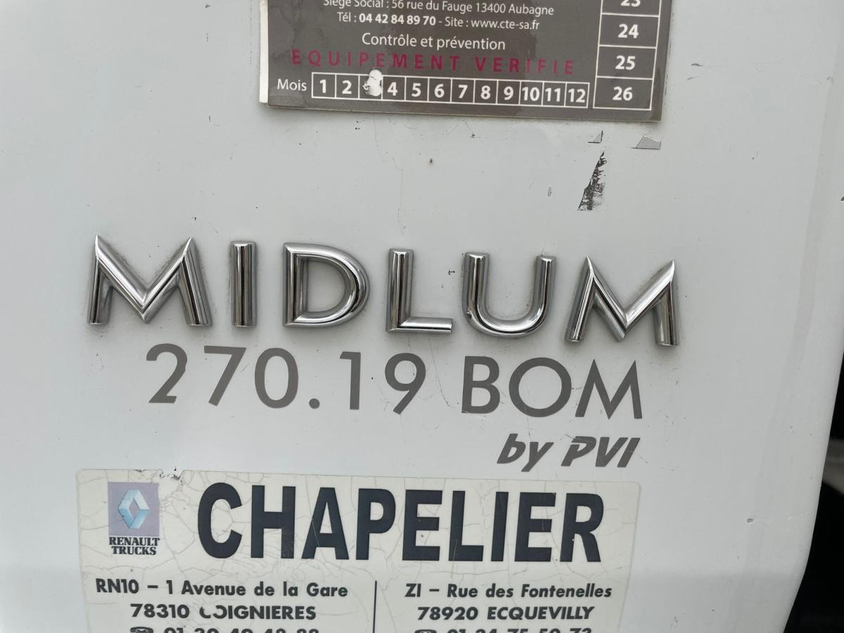 Vuilniswagen Renault Midlum 270.18 DXI