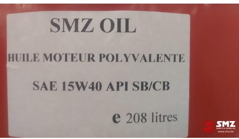 Nieuw Smeerolie auto en onderhoudsproduct Smz Smz motor olie 15w40 208l: afbeelding 3