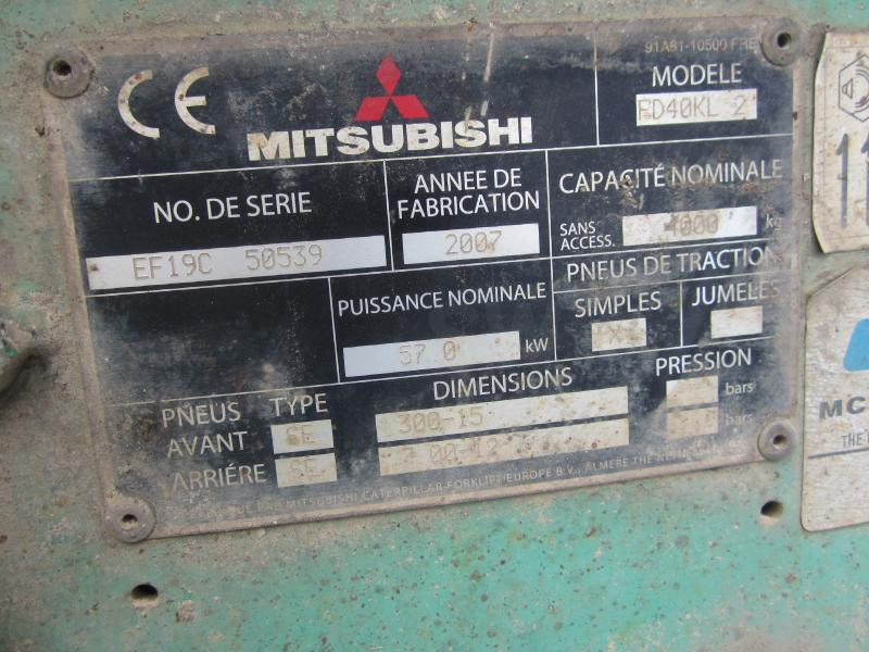Diesel heftruck Mitsubishi FD40KL