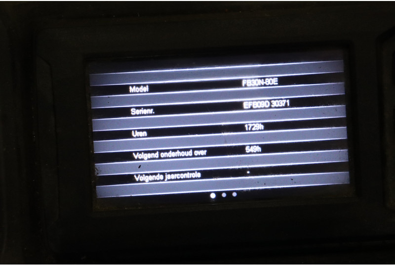 Elektrische heftruck Mitsubishi FB30N