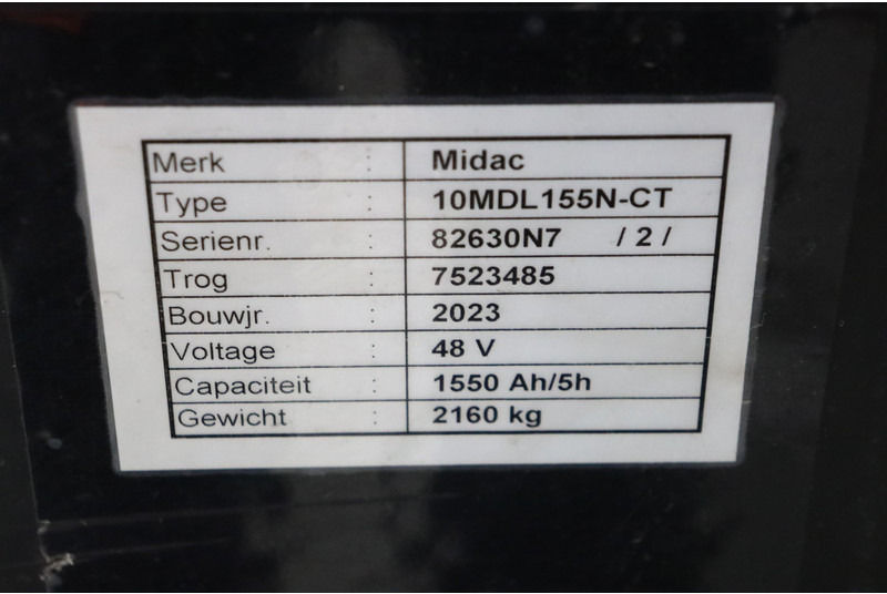 Elektrische heftruck Montini MR6
