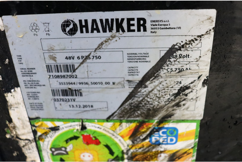 Elektrische heftruck Toyota 8FBM20T