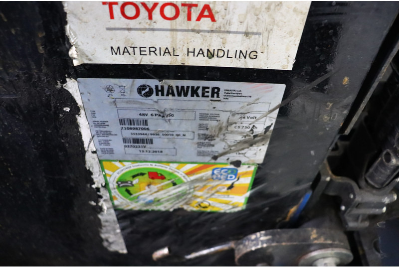 Elektrische heftruck Toyota 8FBM20T