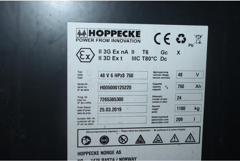 Elektrische heftruck UniCarriers AG1N1L20H