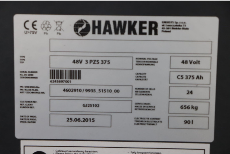 Elektrische heftruck UniCarriers AS1N1L15H