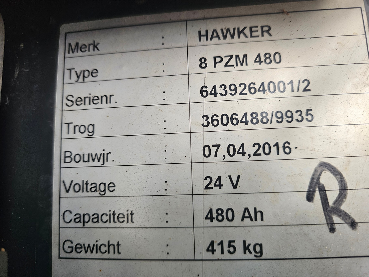 Elektrische trekker Simai PE20 LL