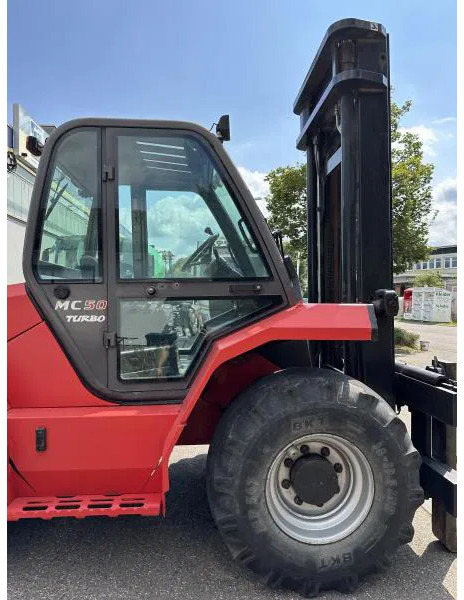 Heftruck Manitou MC 50 Turbo 5 to Geländestapler Seitenschieb Kabine